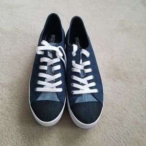Michael Kors denim sneakers